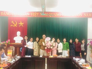Viện CNSH-CNTP tổ chức gặp mặt chúc mừng ngày quốc tế phụ nữ 8/3