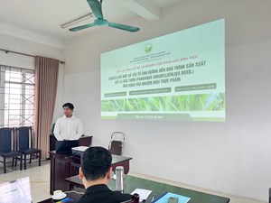 Viện CNSH–CNTP tổ chức nghiệm thu các đề tài nghiên cứu khoa học cấp trường năm 2025