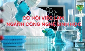 Cơ hội việc làm ngành Công nghệ Sinh học: Triển vọng và xu hướng phát triển